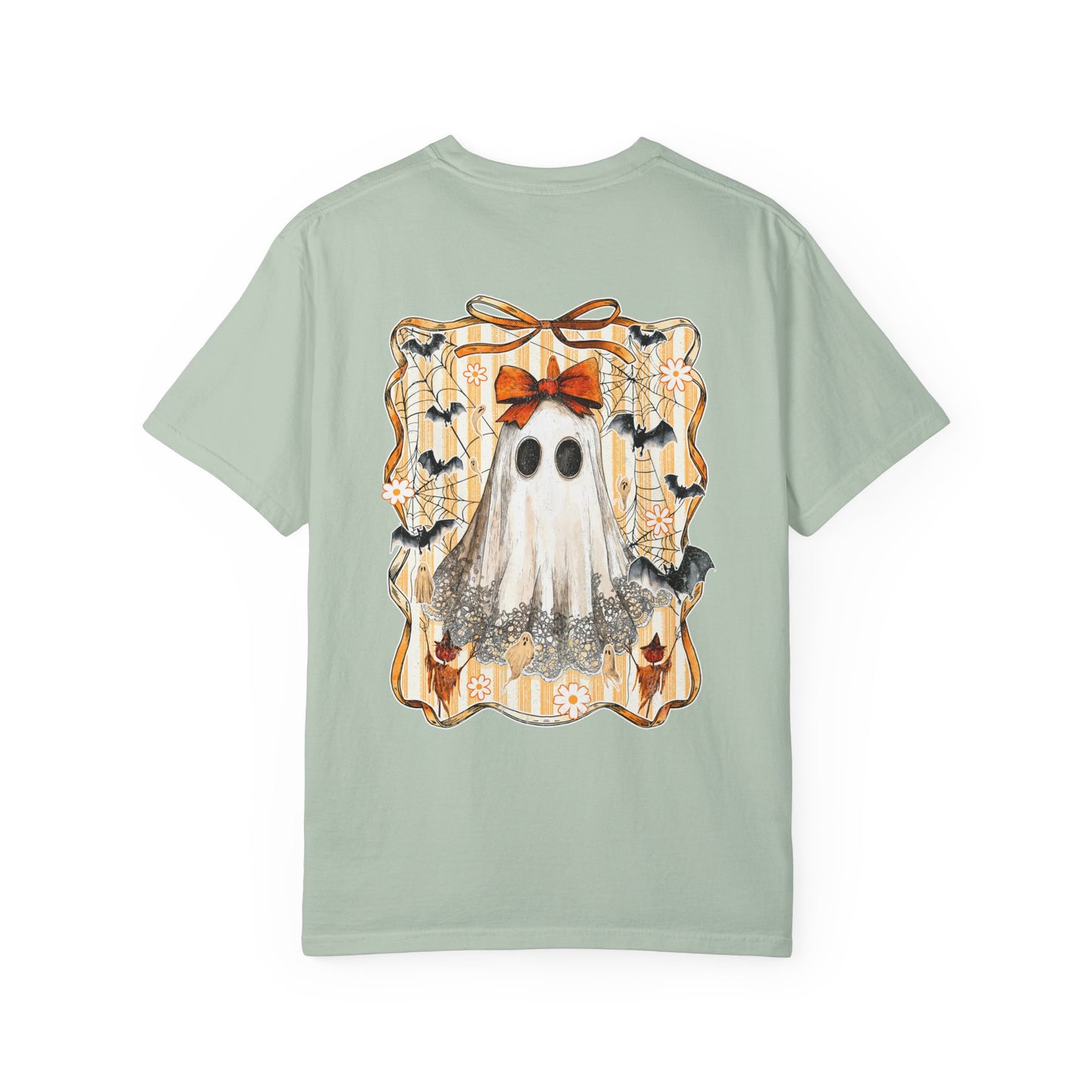 Ghostly Charm Unisex T-Shirt, Halloween Tee