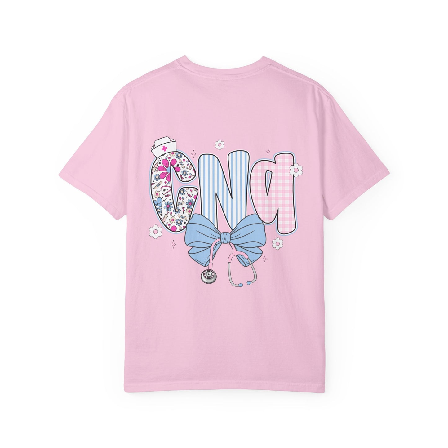 CNA Coquette Bow Graphic T-Shirt with Colorful Design