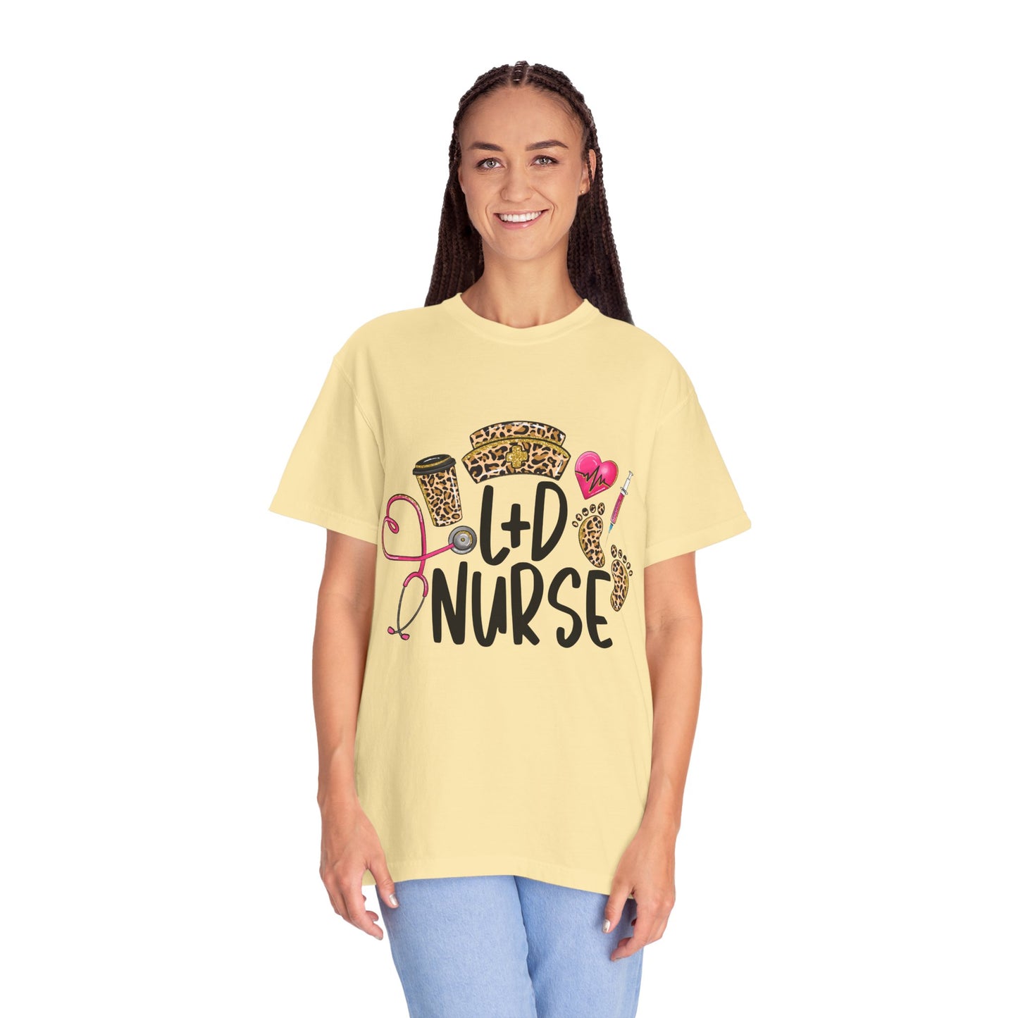 Animal Print L&D Nurse T-Shirt