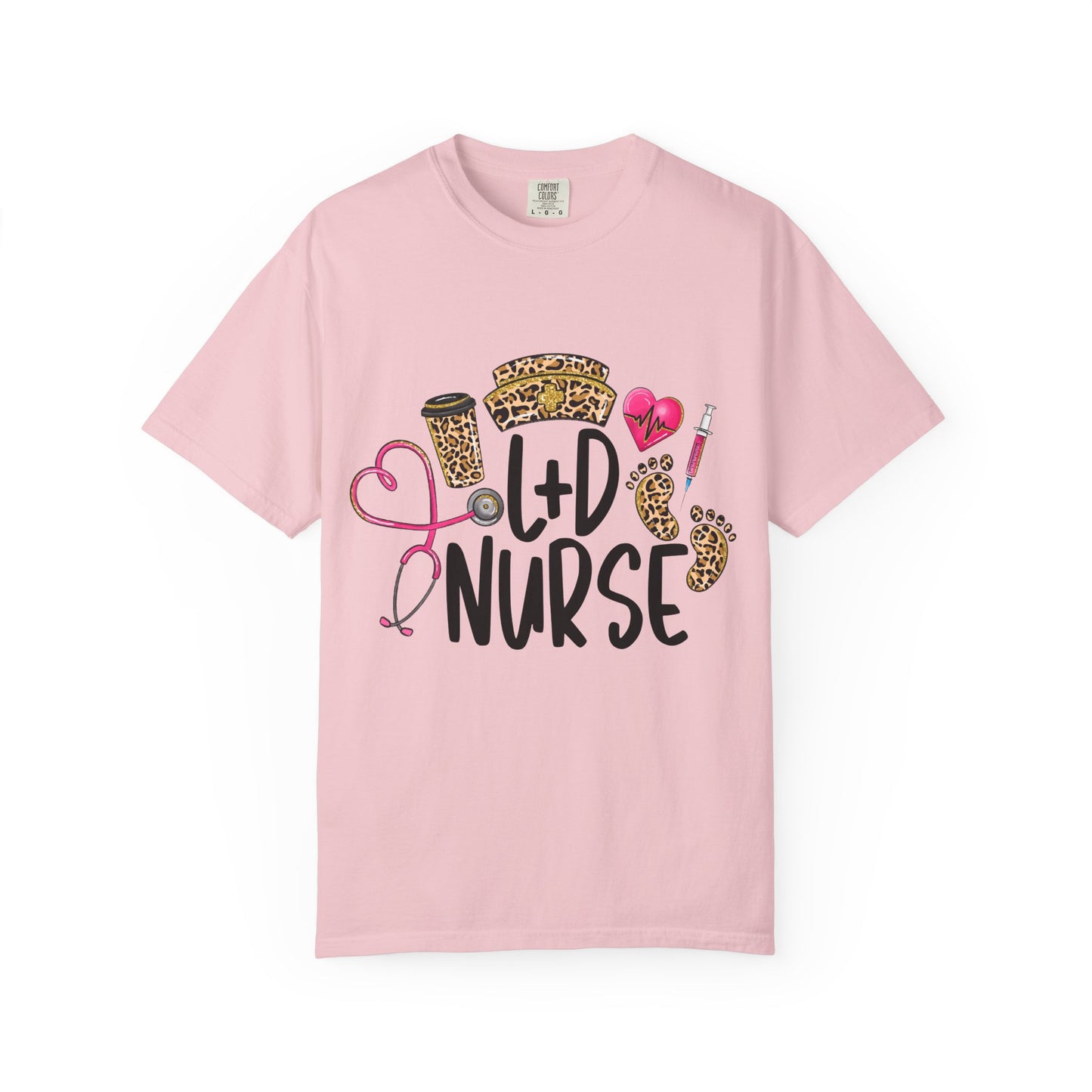 Animal Print L&D Nurse T-Shirt