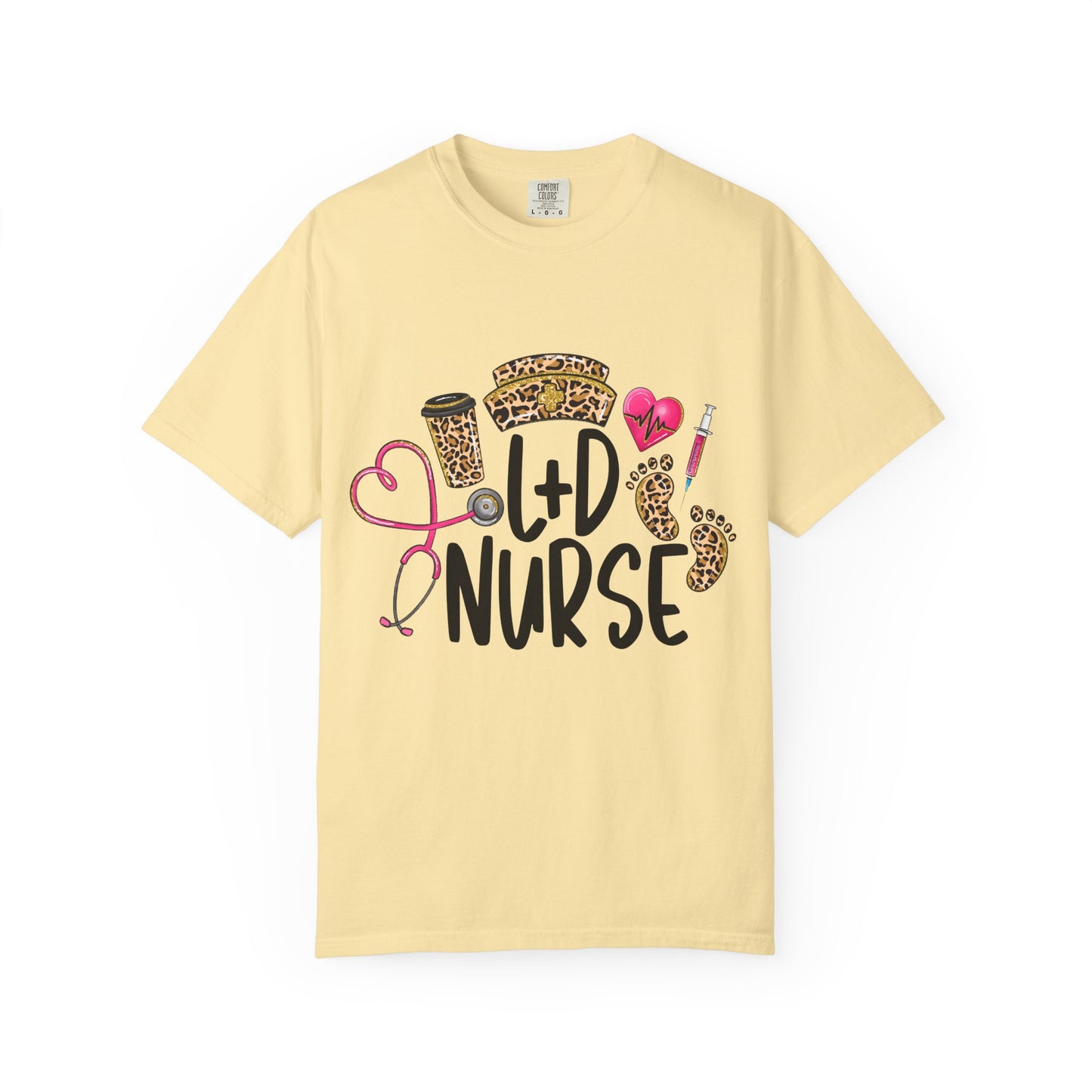 Animal Print L&D Nurse T-Shirt