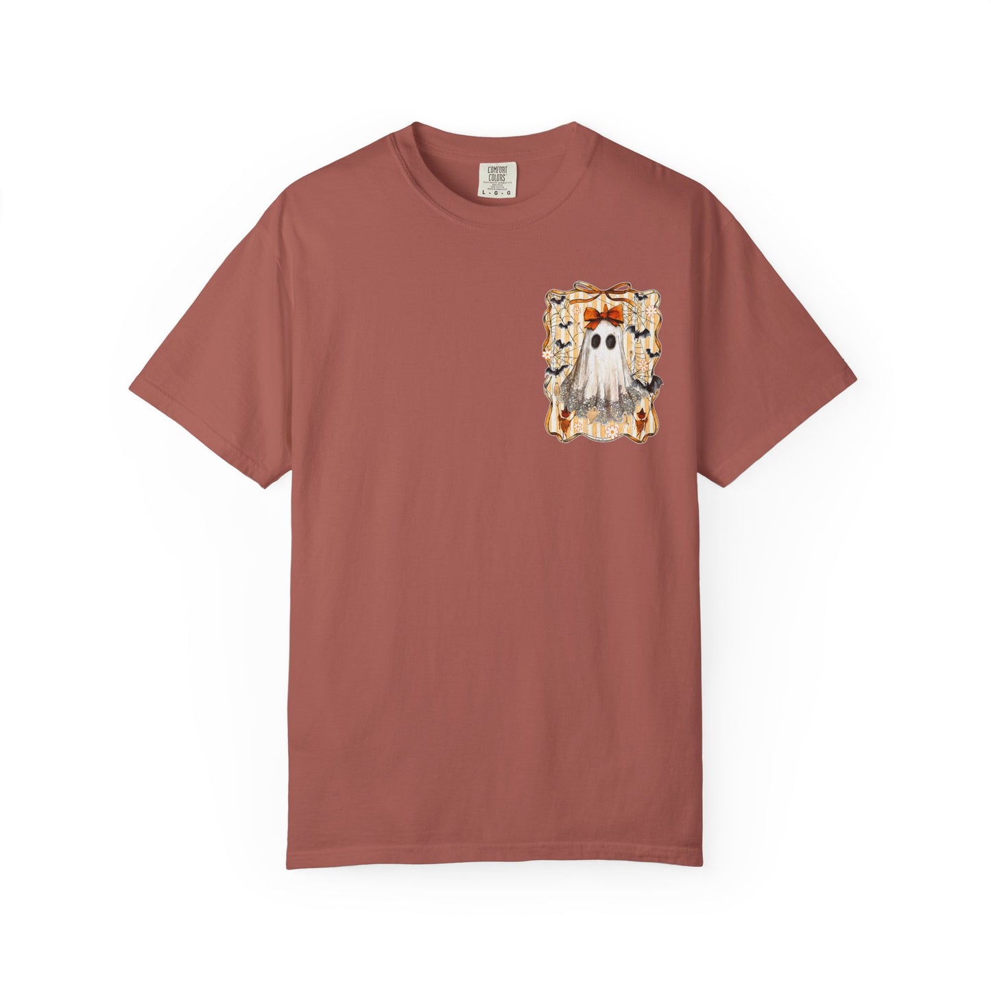 Ghostly Charm Unisex T-Shirt, Halloween Tee