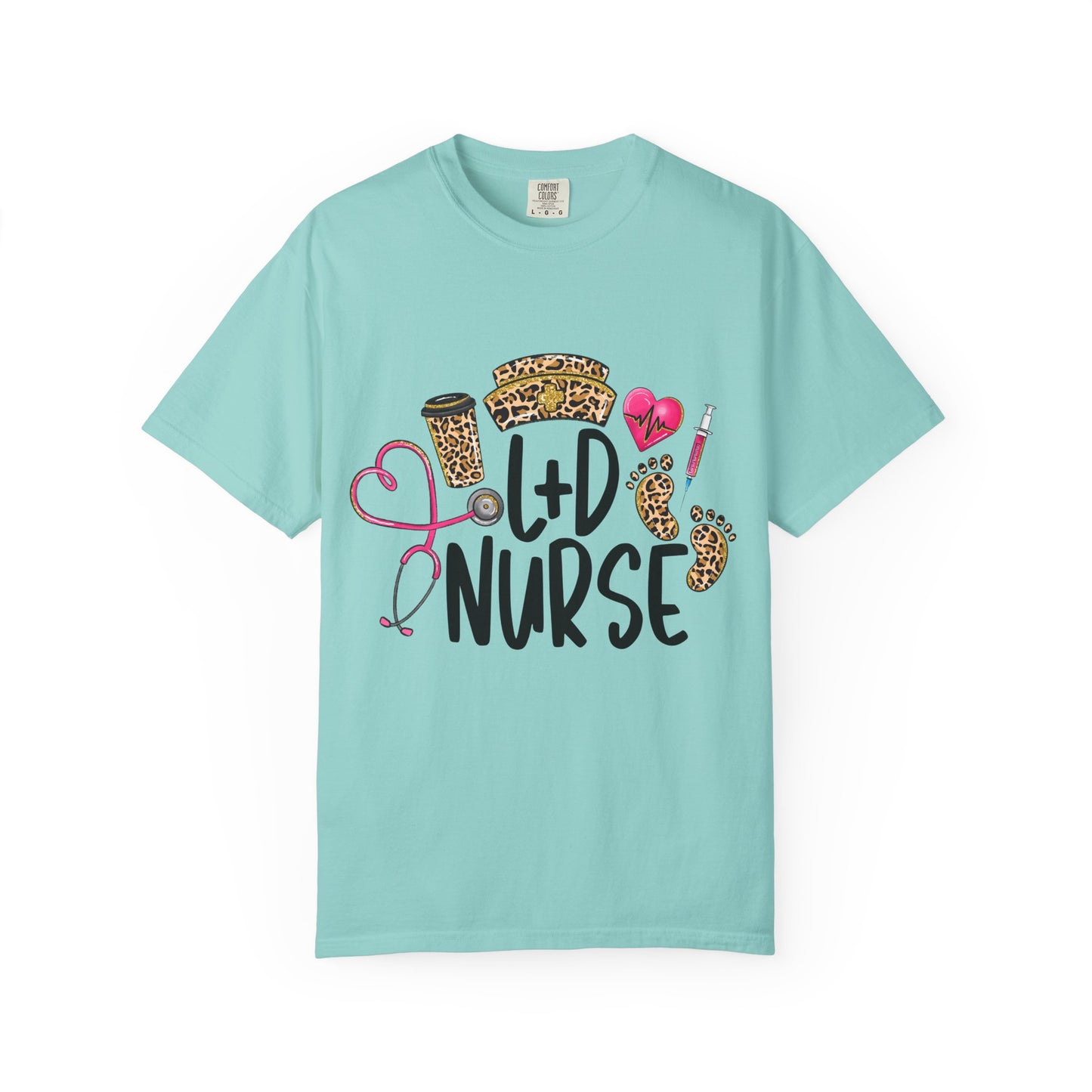 Animal Print L&D Nurse T-Shirt
