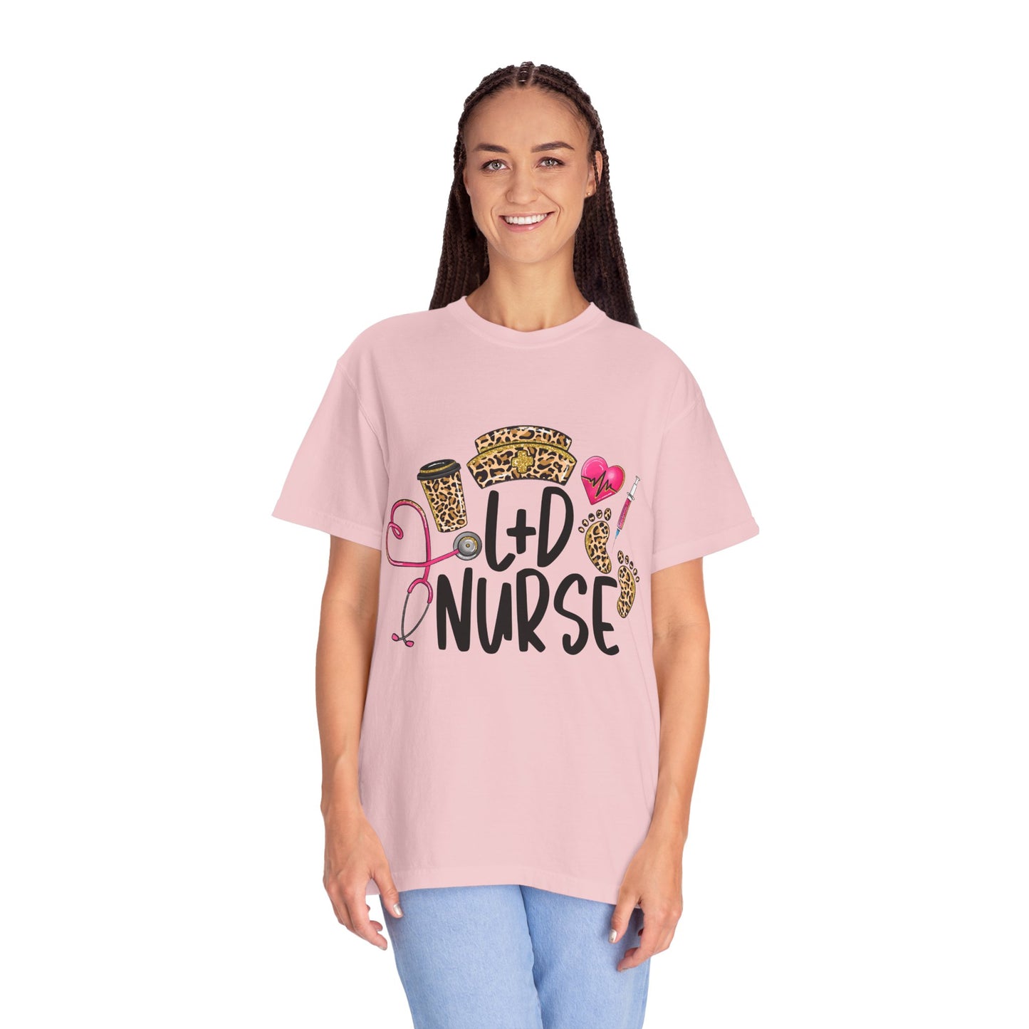Animal Print L&D Nurse T-Shirt