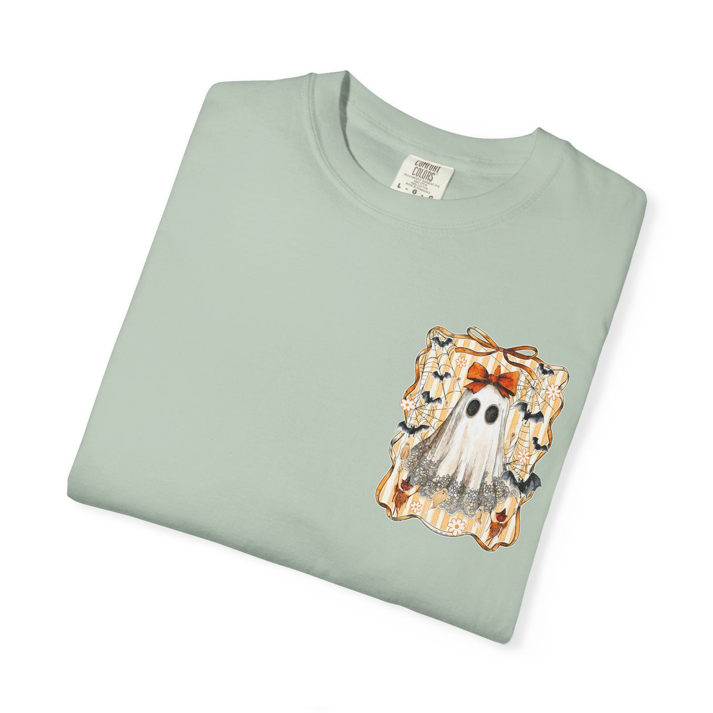 Ghostly Charm Unisex T-Shirt, Halloween Tee