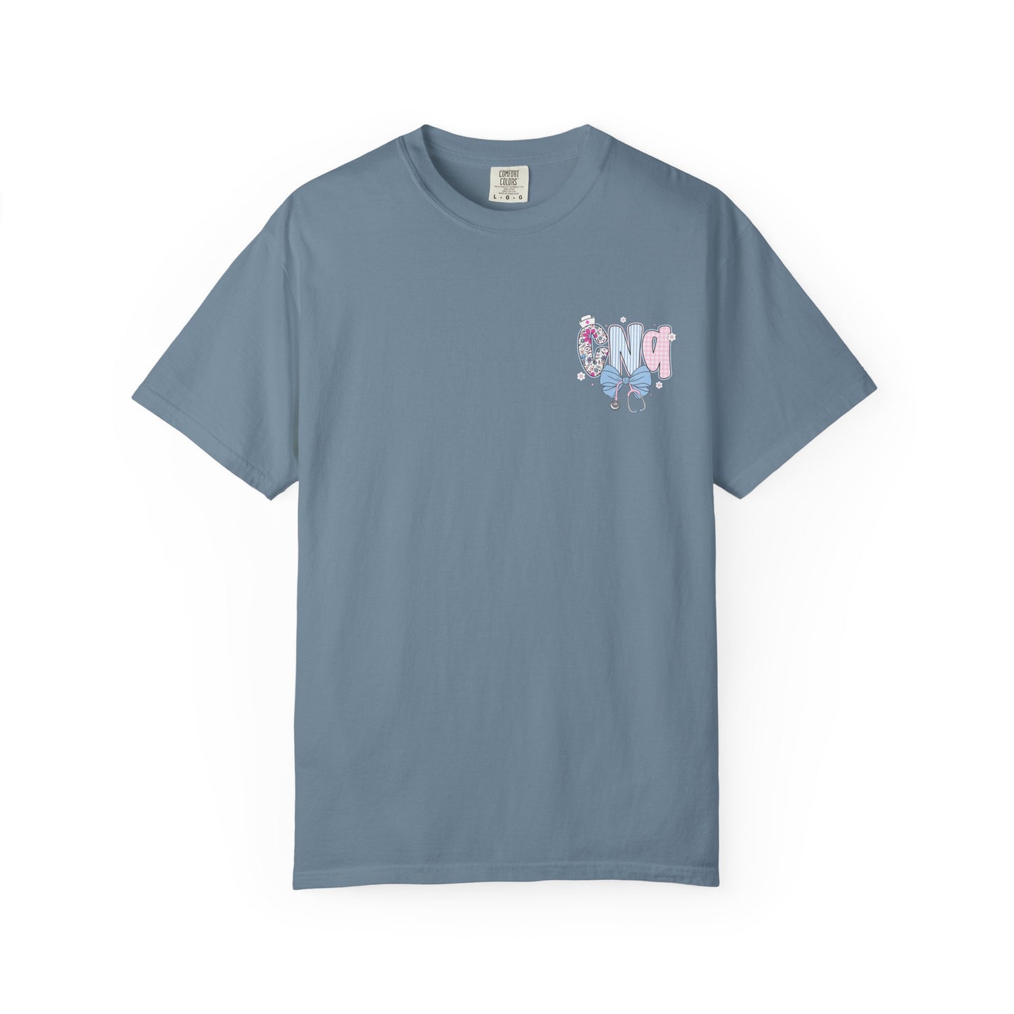 CNA Coquette Bow Graphic T-Shirt with Colorful Design