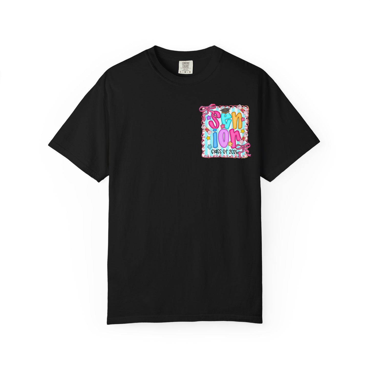 Senior Class 2026 Garment-Dyed T-shirt, Graduation Gift, High School Apparel, Unisex Tee, Student Spirit Wear, Class of 2024
