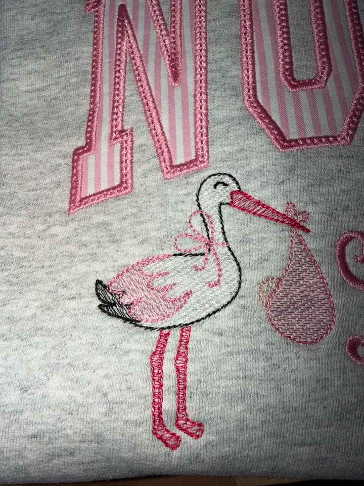 Nurse Stork Crewneck Sweatshirt
