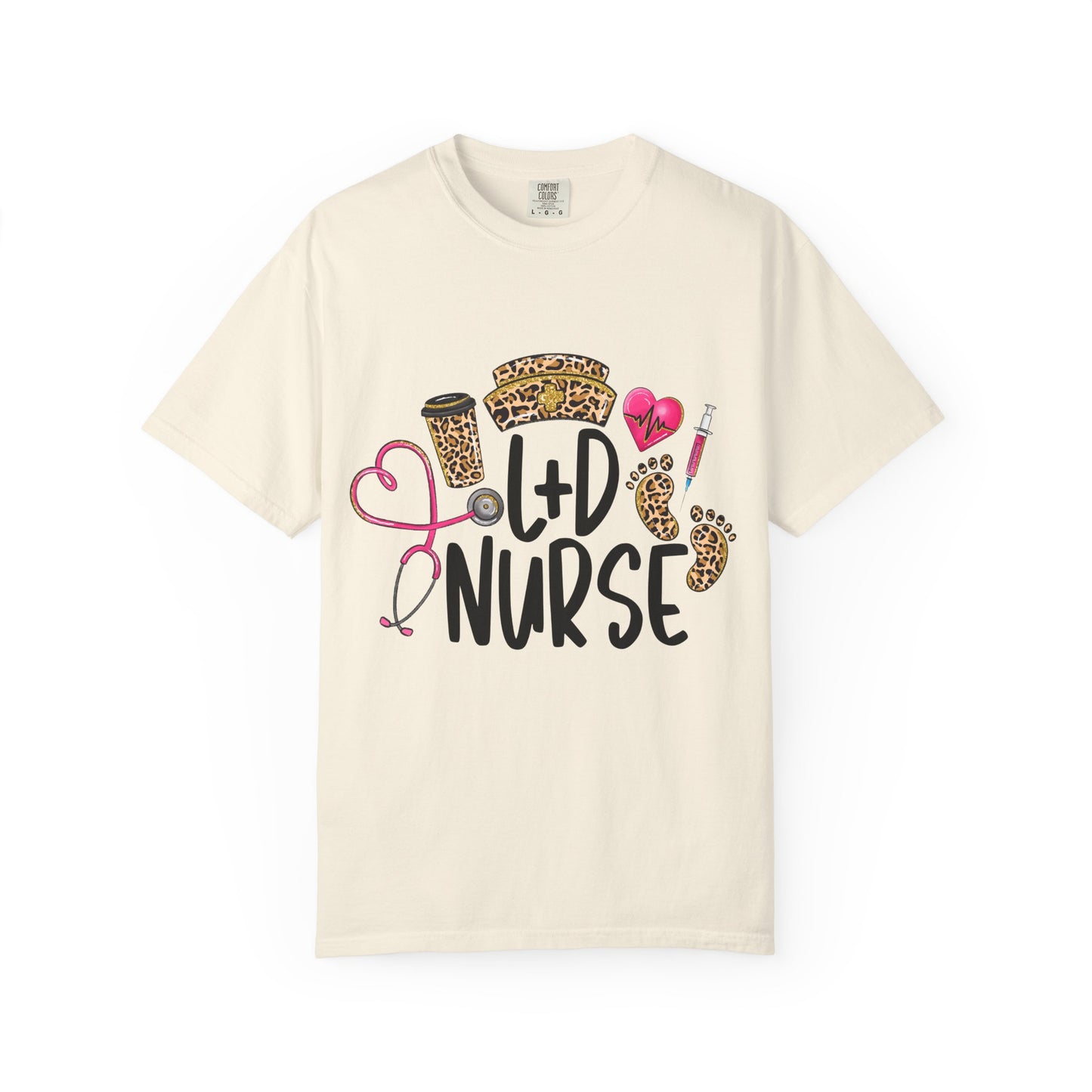 Animal Print L&D Nurse T-Shirt