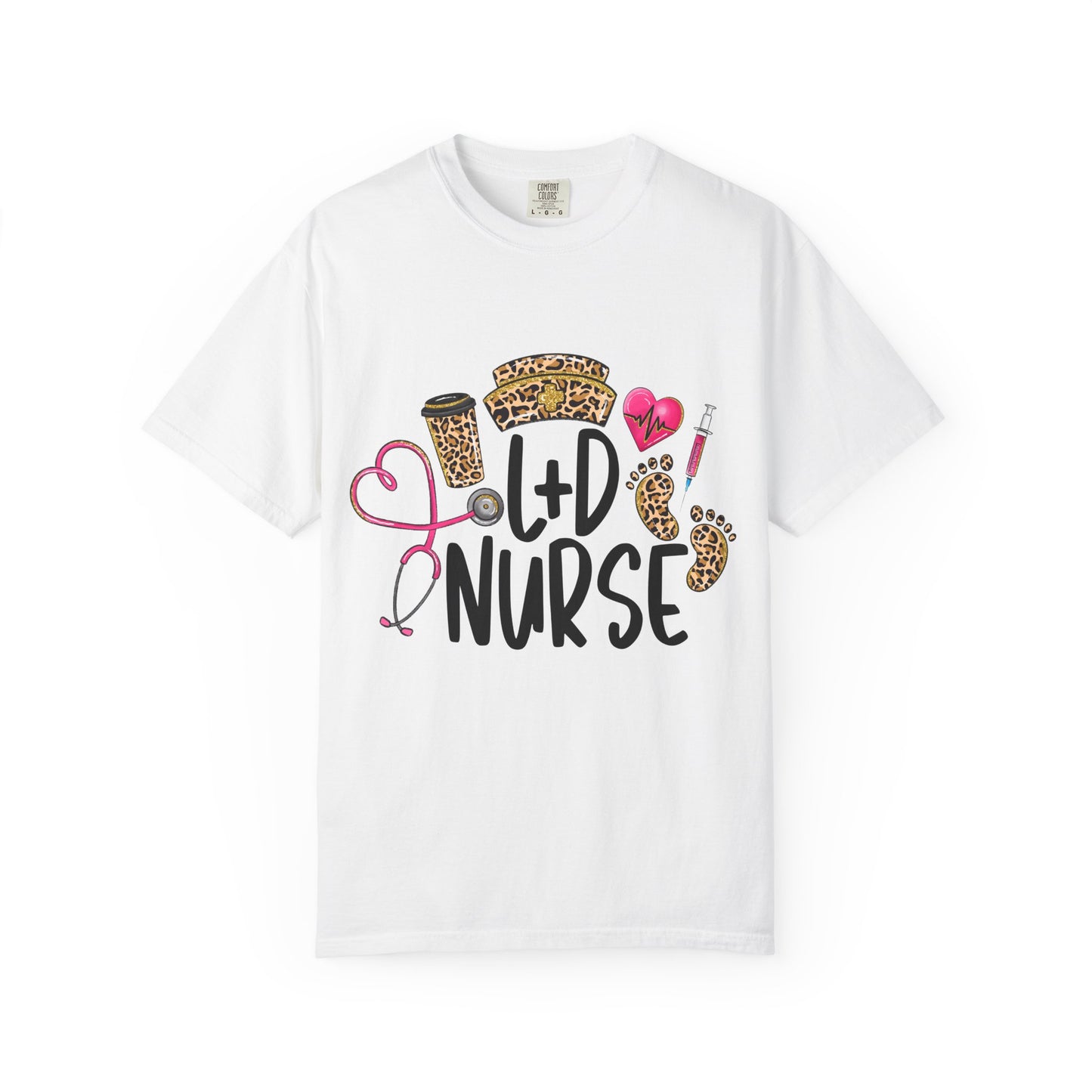 Animal Print L&D Nurse T-Shirt