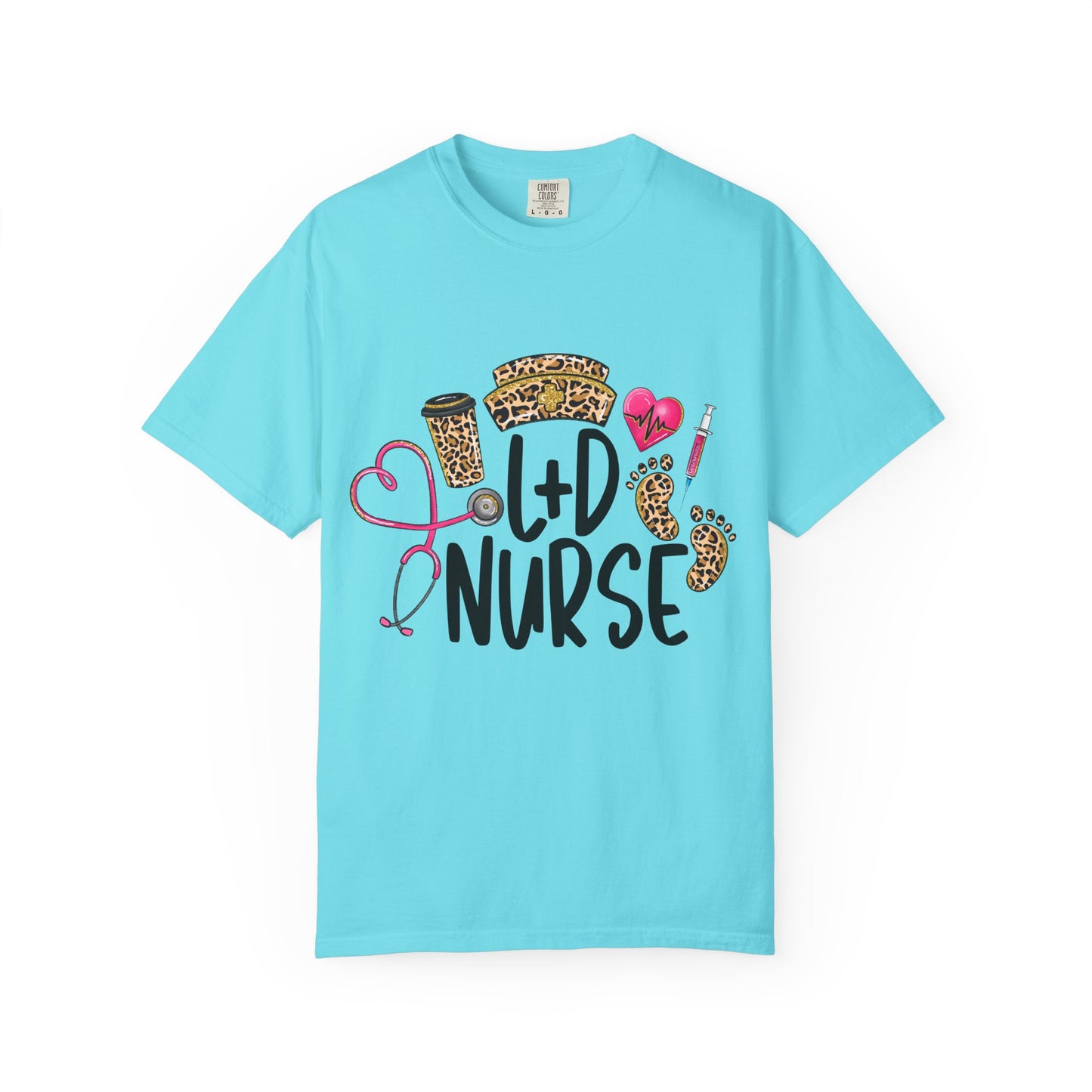 Animal Print L&D Nurse T-Shirt
