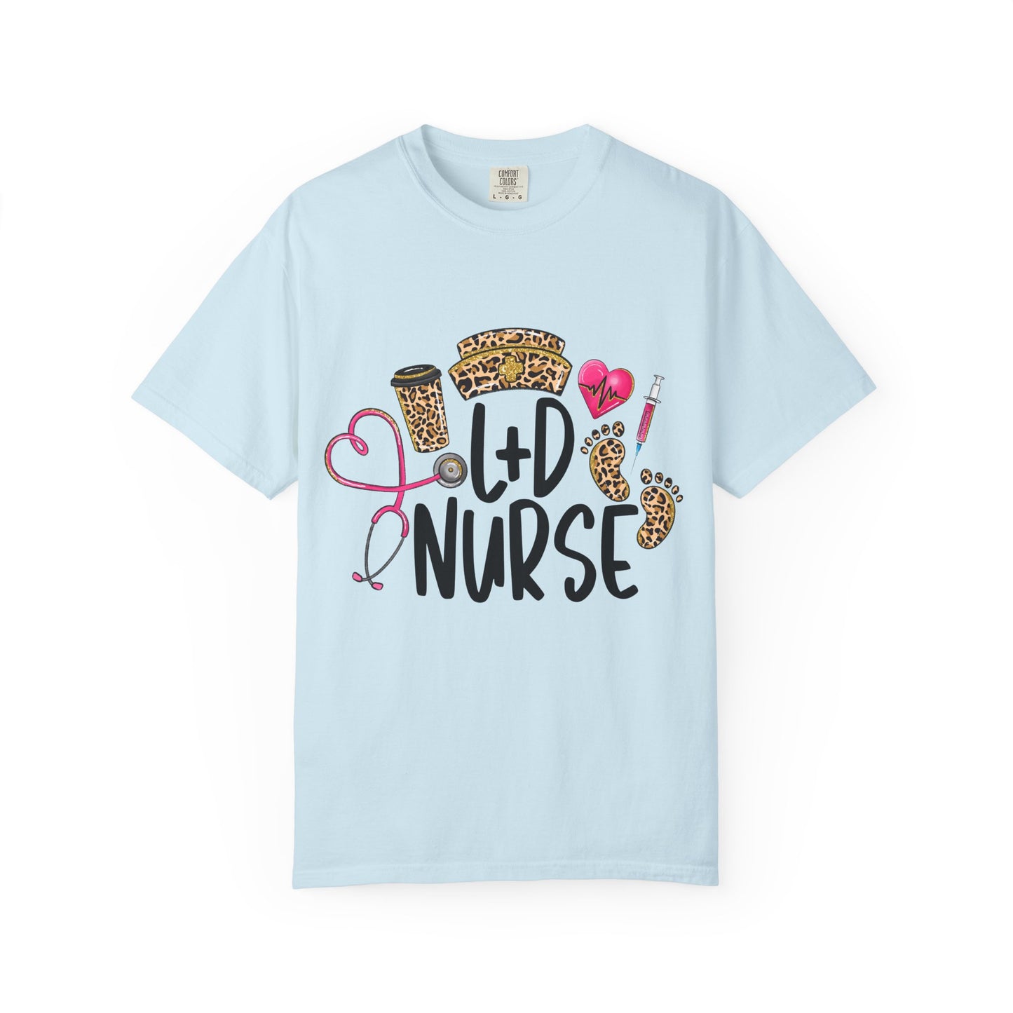 Animal Print L&D Nurse T-Shirt