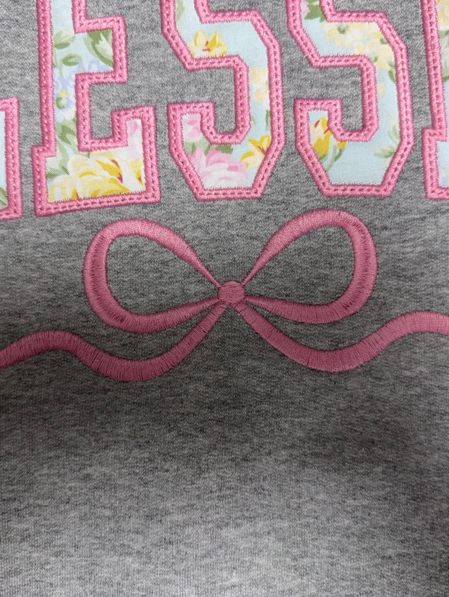 Blessed Appliqué Crewneck