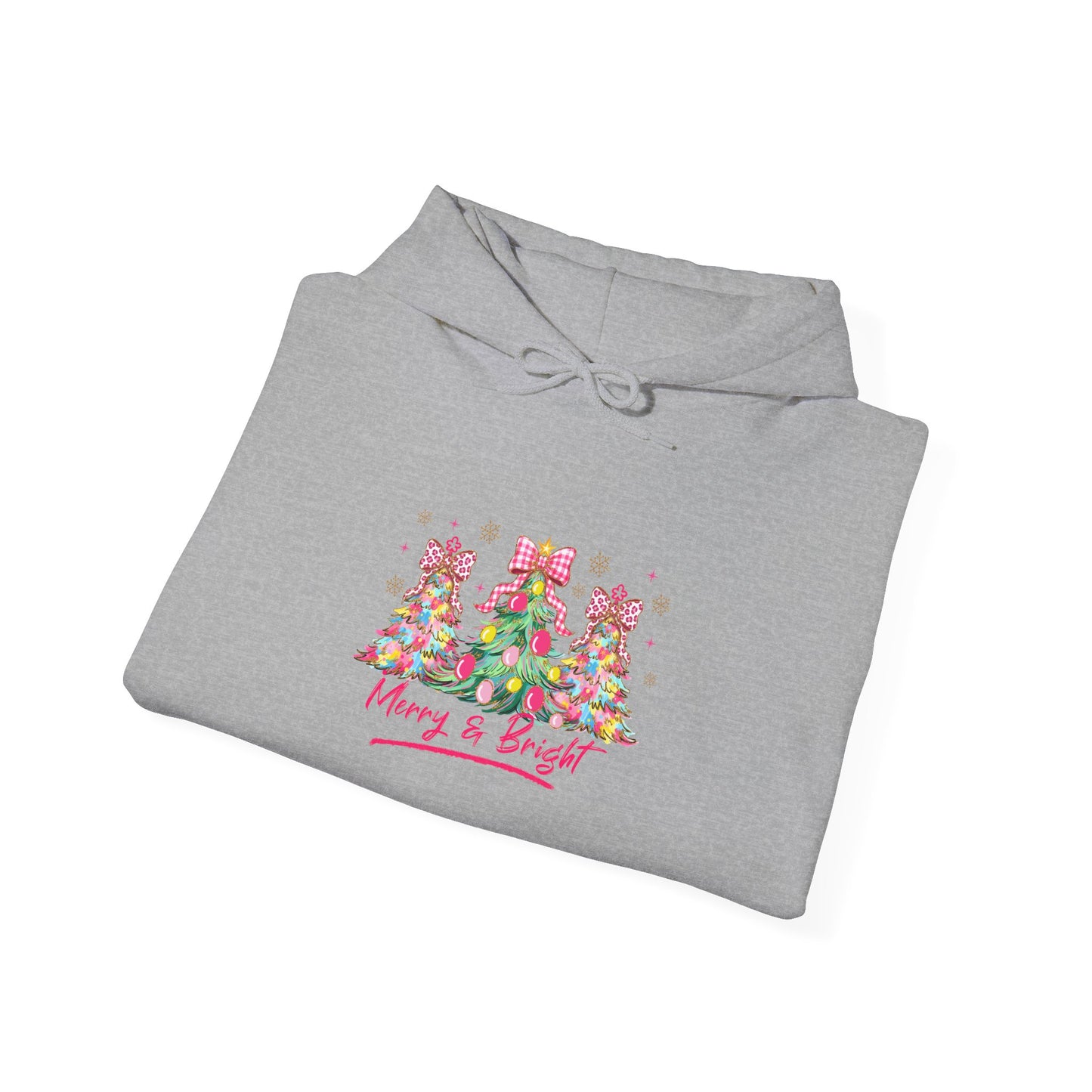 Holiday Cheer Hooded Sweatshirt - Merry & Bright