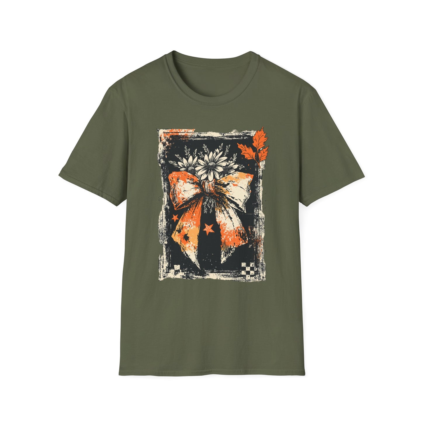 Halloween Bow Unisex Softstyle T-Shirt