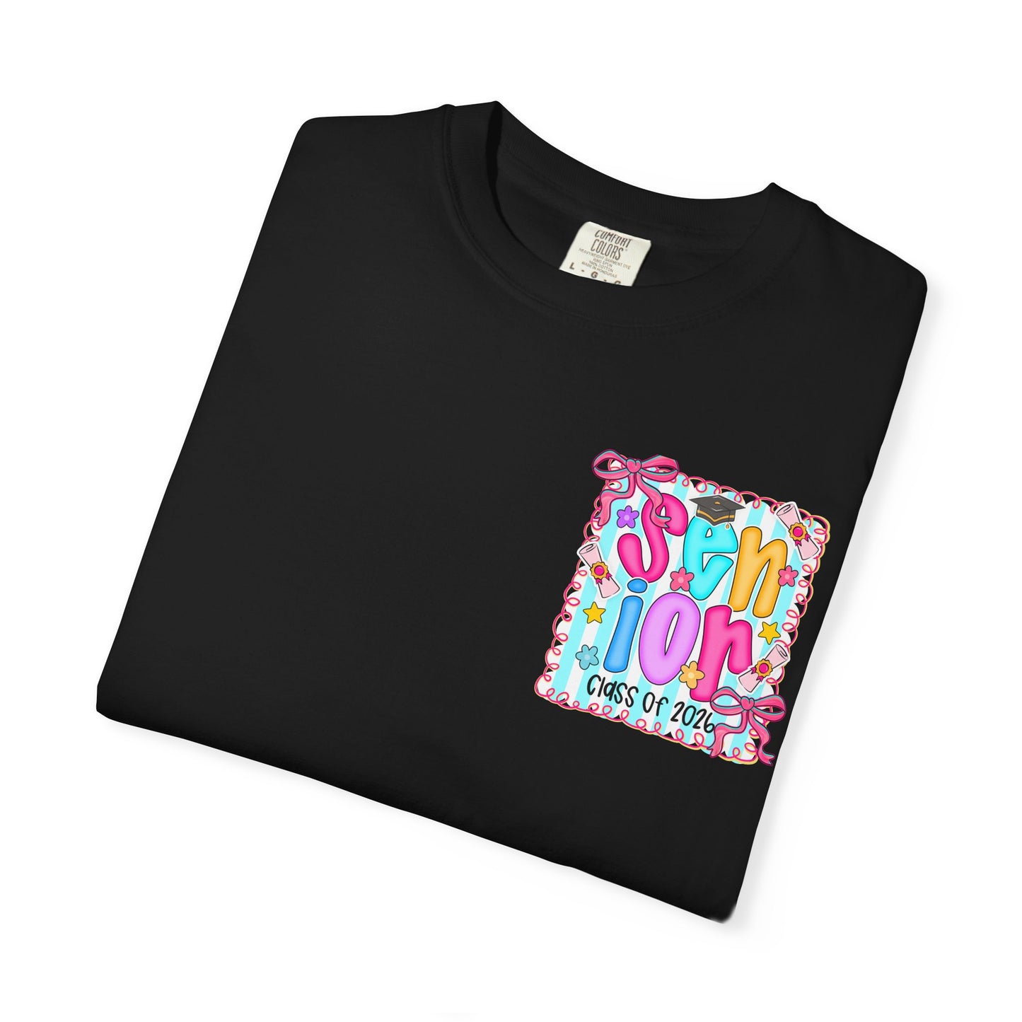 Senior Class 2026 Garment-Dyed T-shirt, Graduation Gift, High School Apparel, Unisex Tee, Student Spirit Wear, Class of 2024