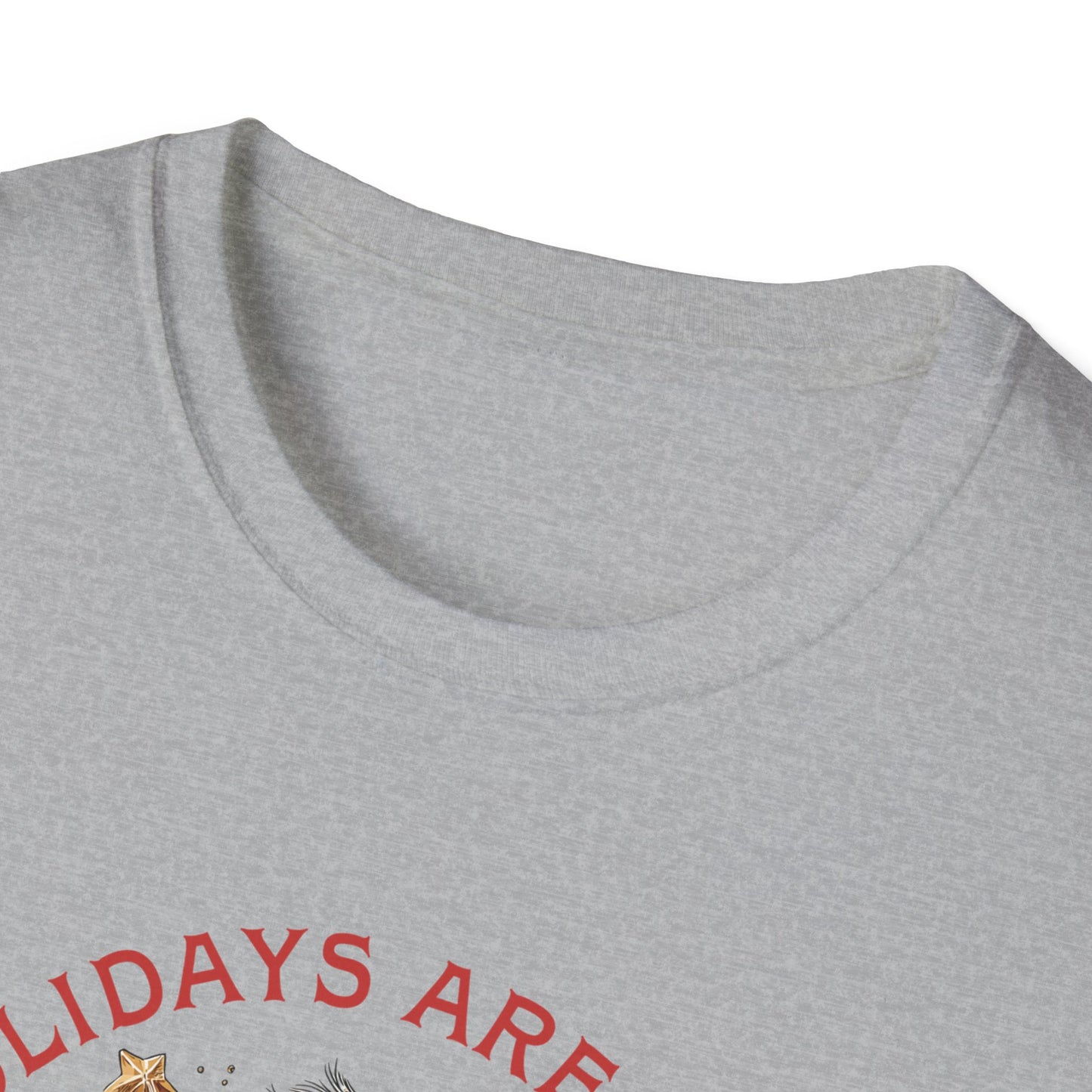 Festive Book Lover's T-Shirt-My Holidays Are Fully Booked Tee