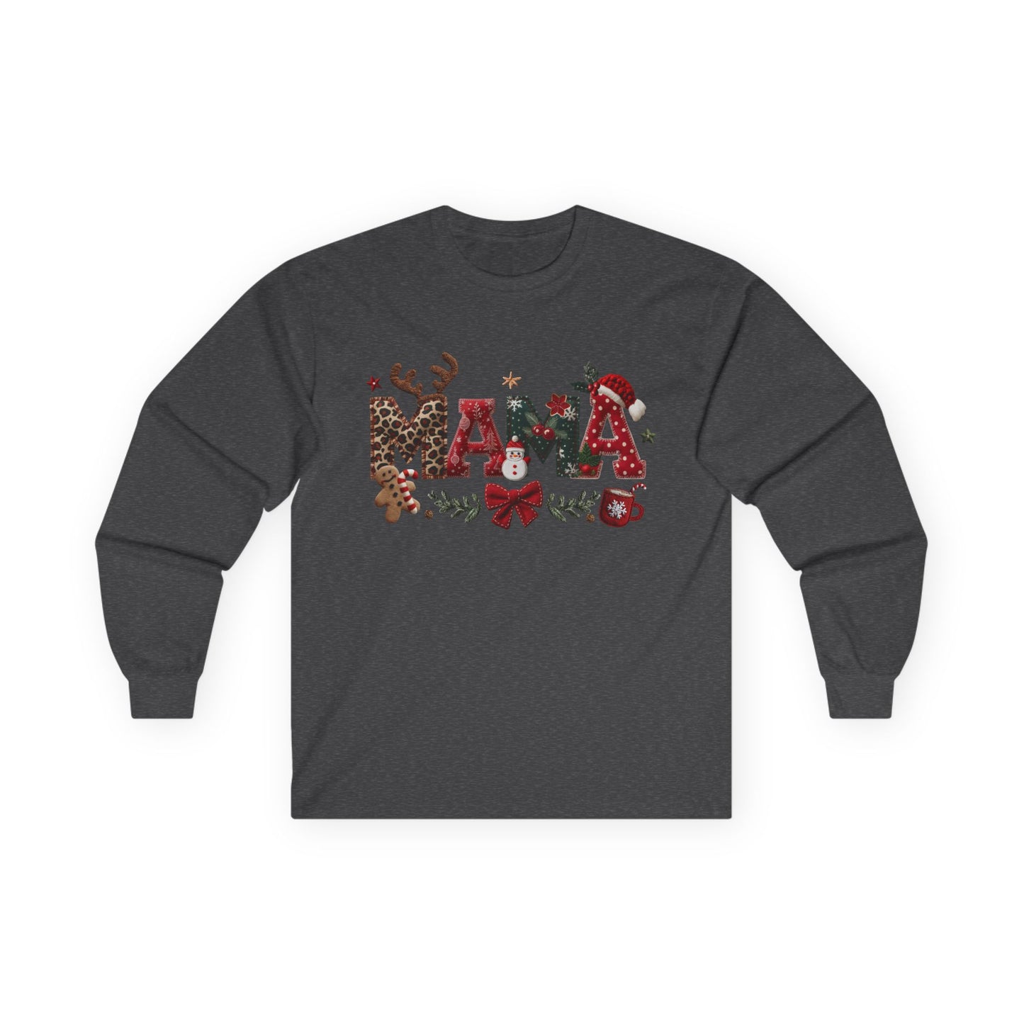Christmas Mama Long Sleeve Tee