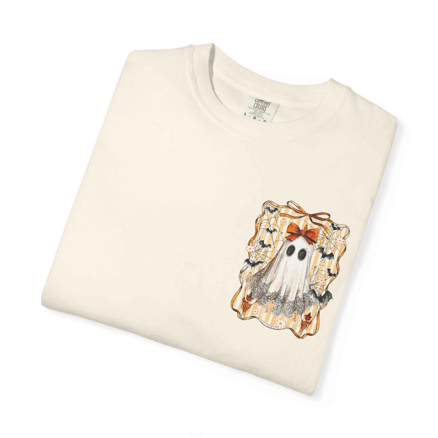 Ghostly Charm Unisex T-Shirt, Halloween Tee