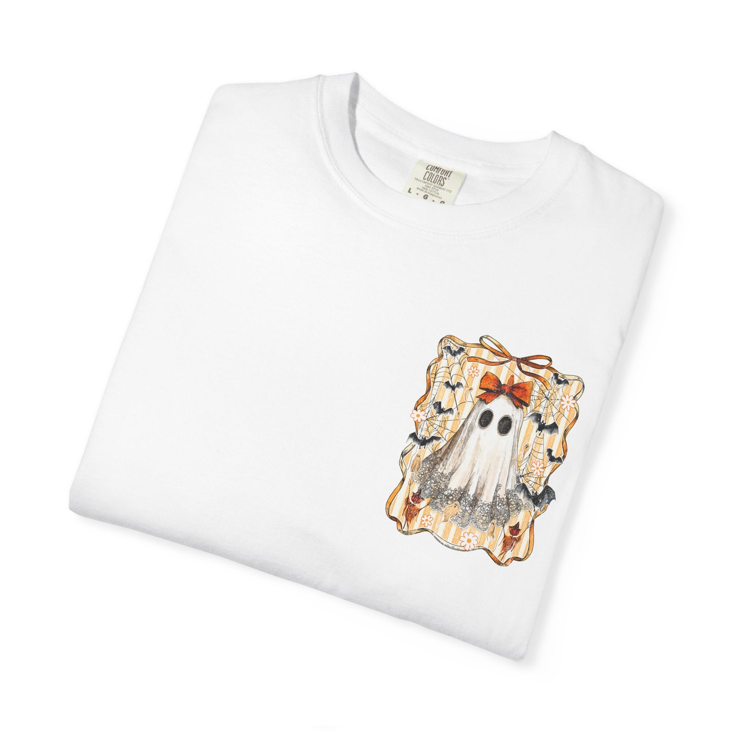 Ghostly Charm Unisex T-Shirt, Halloween Tee