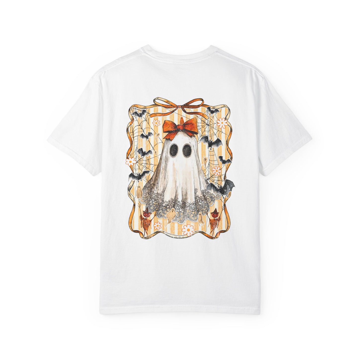 Ghostly Charm Unisex T-Shirt, Halloween Tee