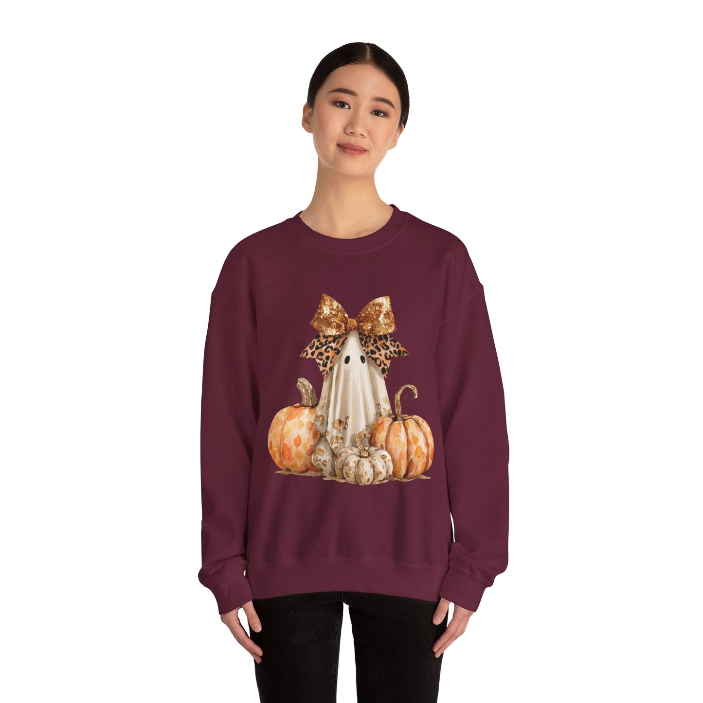 Charming Halloween Ghost Sweatshirt