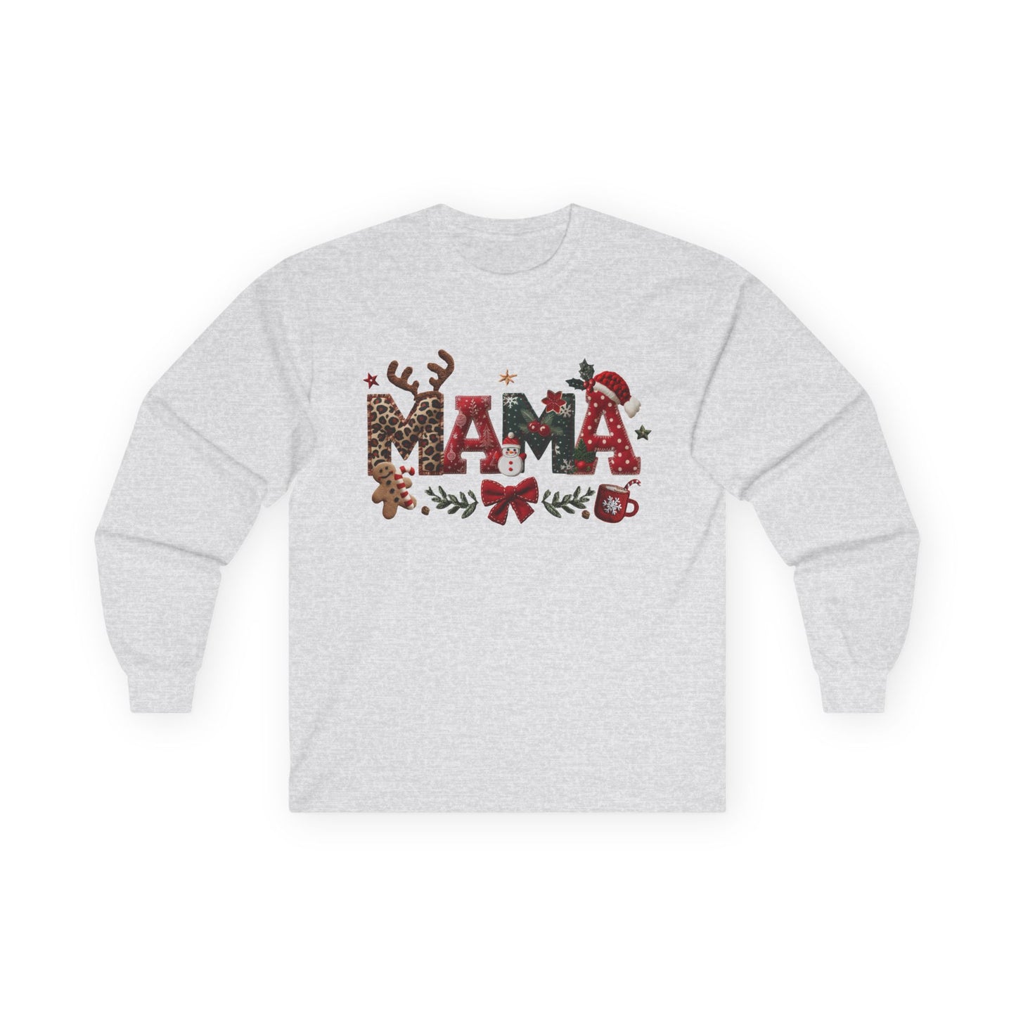 Christmas Mama Long Sleeve Tee