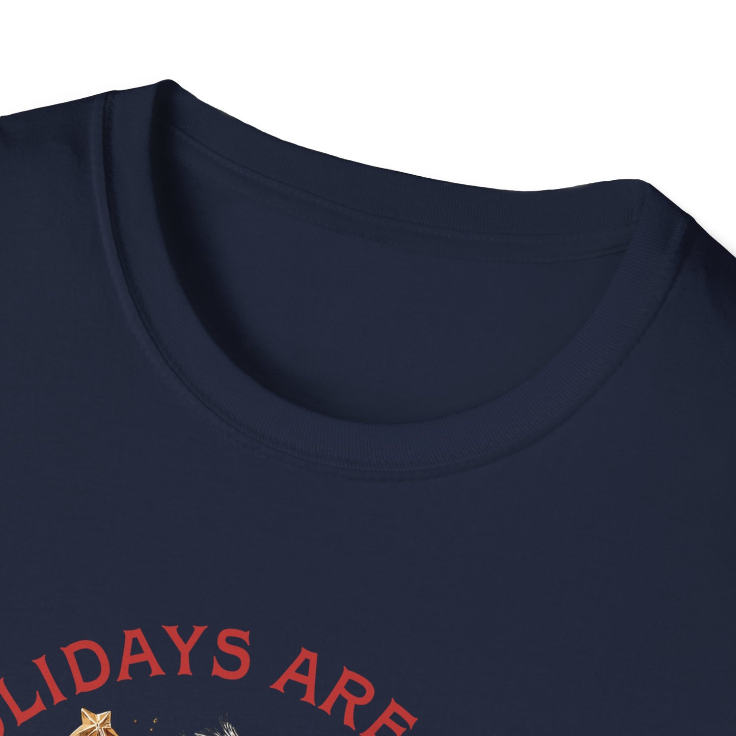 Festive Book Lover's T-Shirt-My Holidays Are Fully Booked Tee