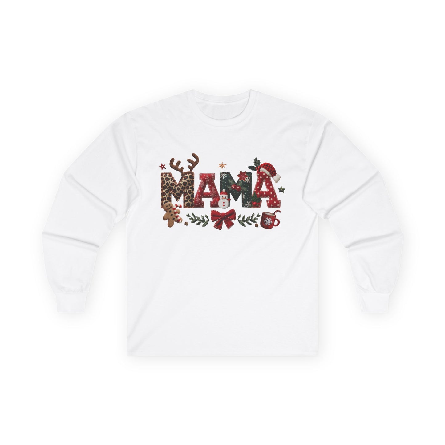 Christmas Mama Long Sleeve Tee