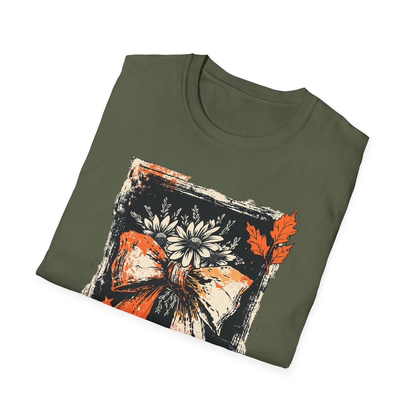 Halloween Bow Unisex Softstyle T-Shirt