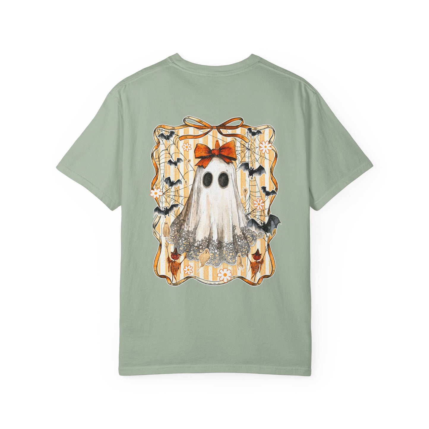 Ghostly Charm Unisex T-Shirt, Halloween Tee