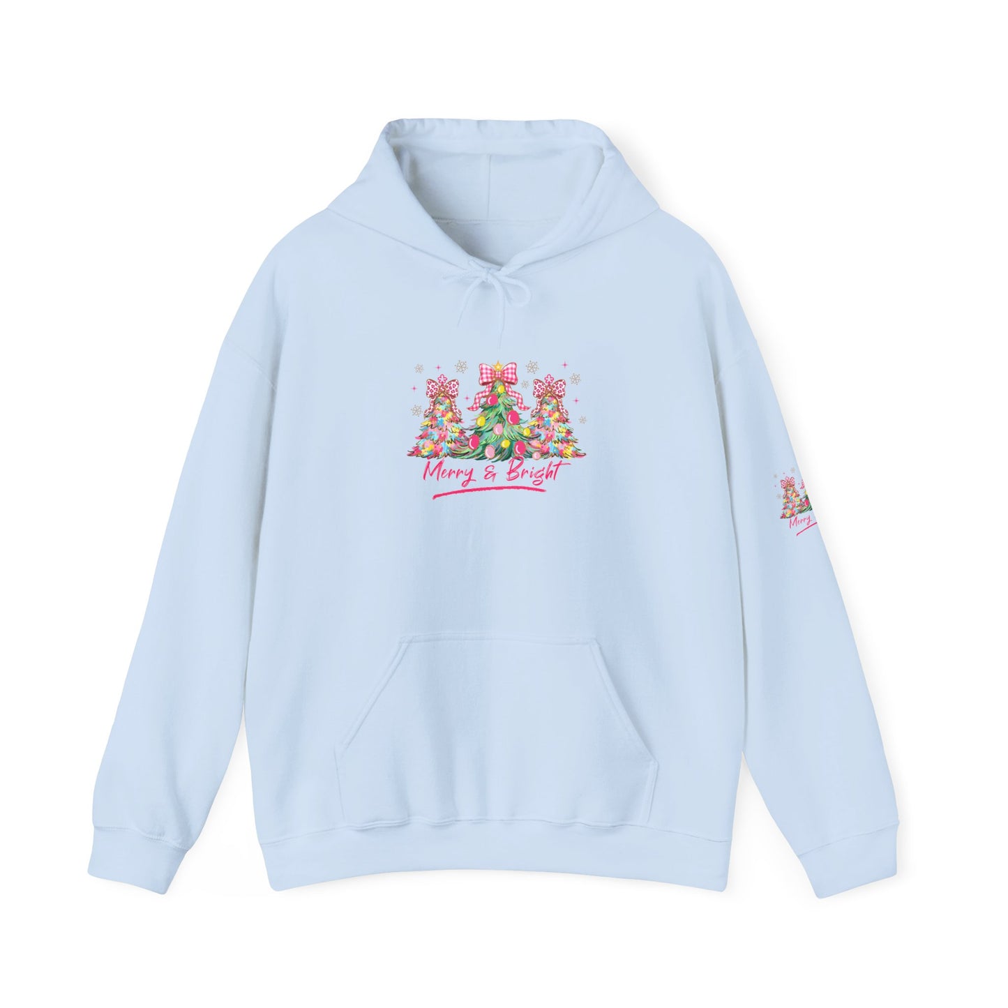 Holiday Cheer Hooded Sweatshirt - Merry & Bright