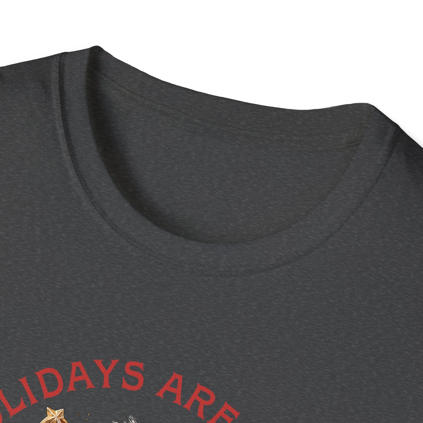 Festive Book Lover's T-Shirt-My Holidays Are Fully Booked Tee