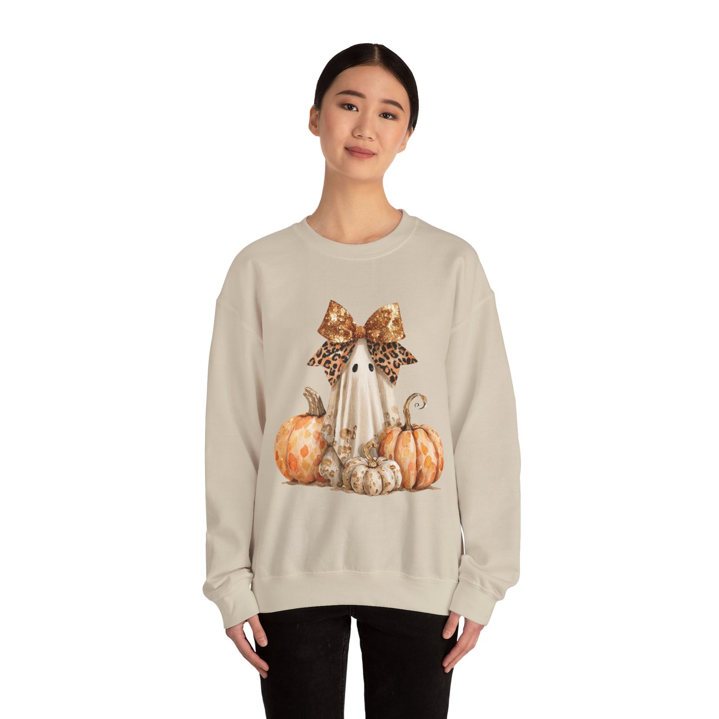 Charming Halloween Ghost Sweatshirt
