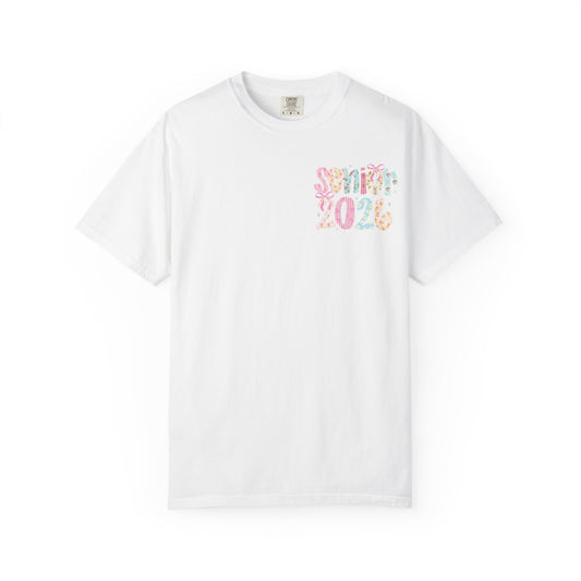 Coquette Senior 2026 Preppy T-Shirt