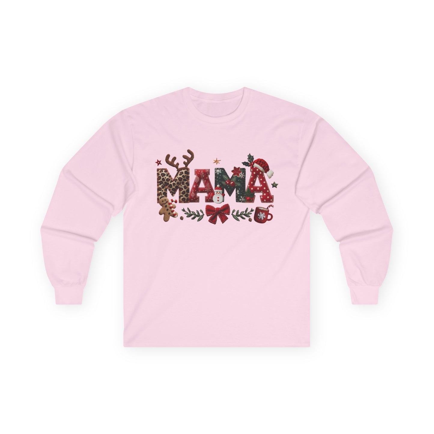 Christmas Mama Long Sleeve Tee