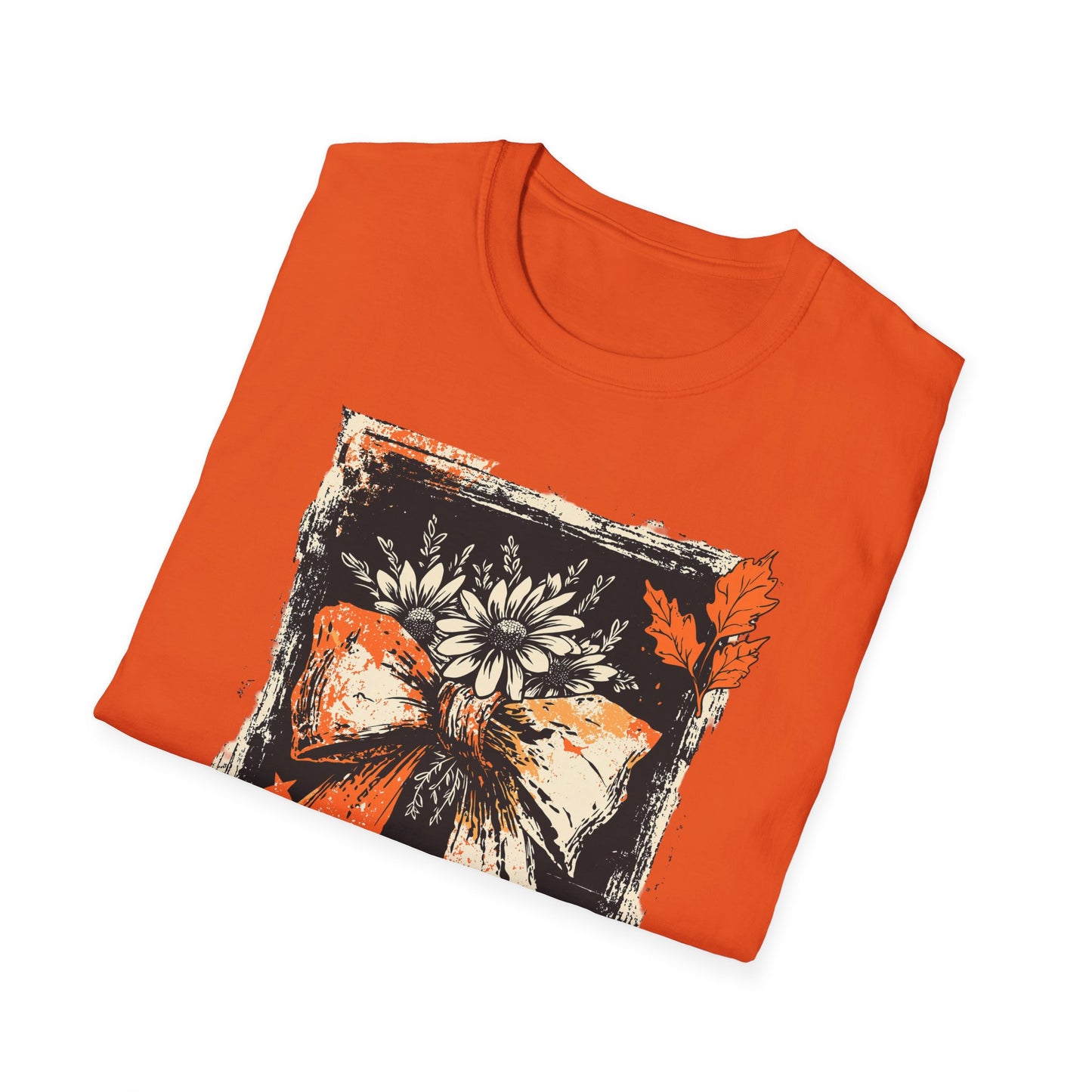 Halloween Bow Unisex Softstyle T-Shirt