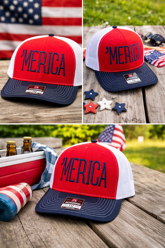 ‘MERICA Trucker Hat – Richardson 112