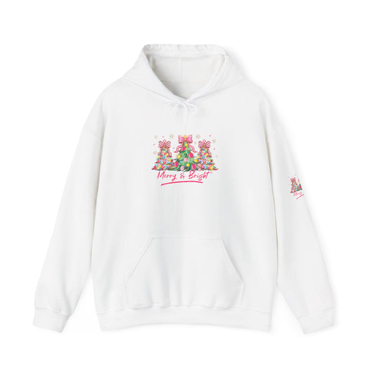 Holiday Cheer Hooded Sweatshirt - Merry & Bright