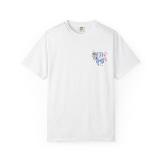 CNA Coquette Bow Graphic T-Shirt with Colorful Design
