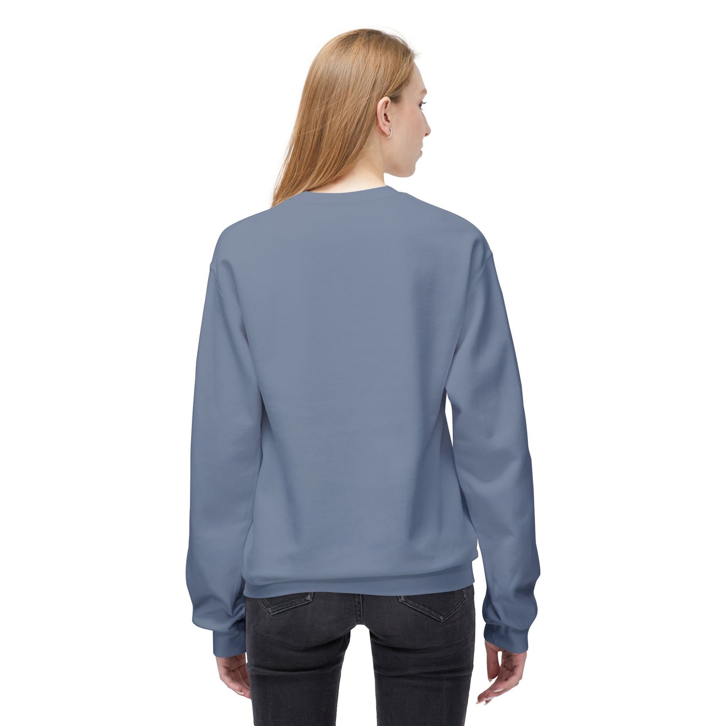 Ghostly Charm Fleece Crewneck Sweatshirt