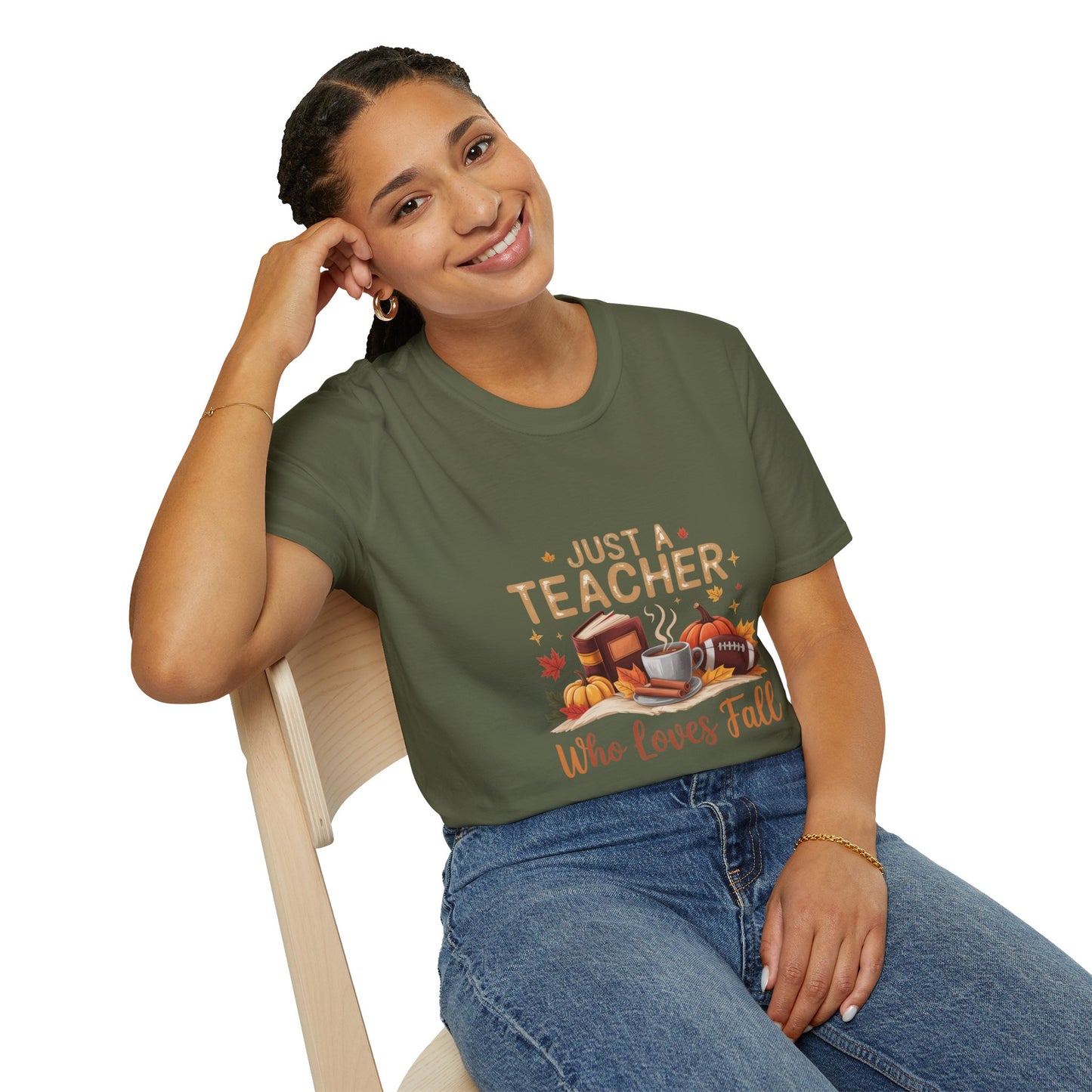Fall-Themed Teacher T-Shirt