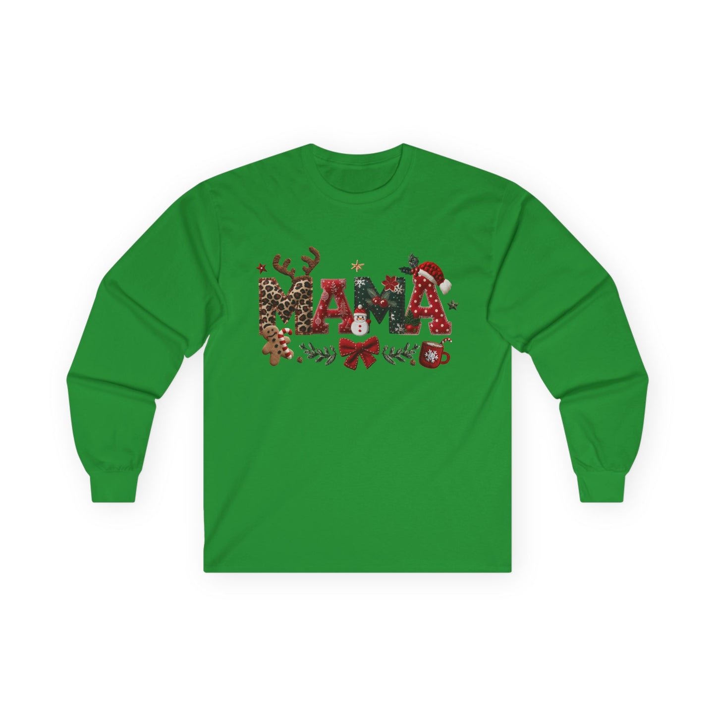 Christmas Mama Long Sleeve Tee