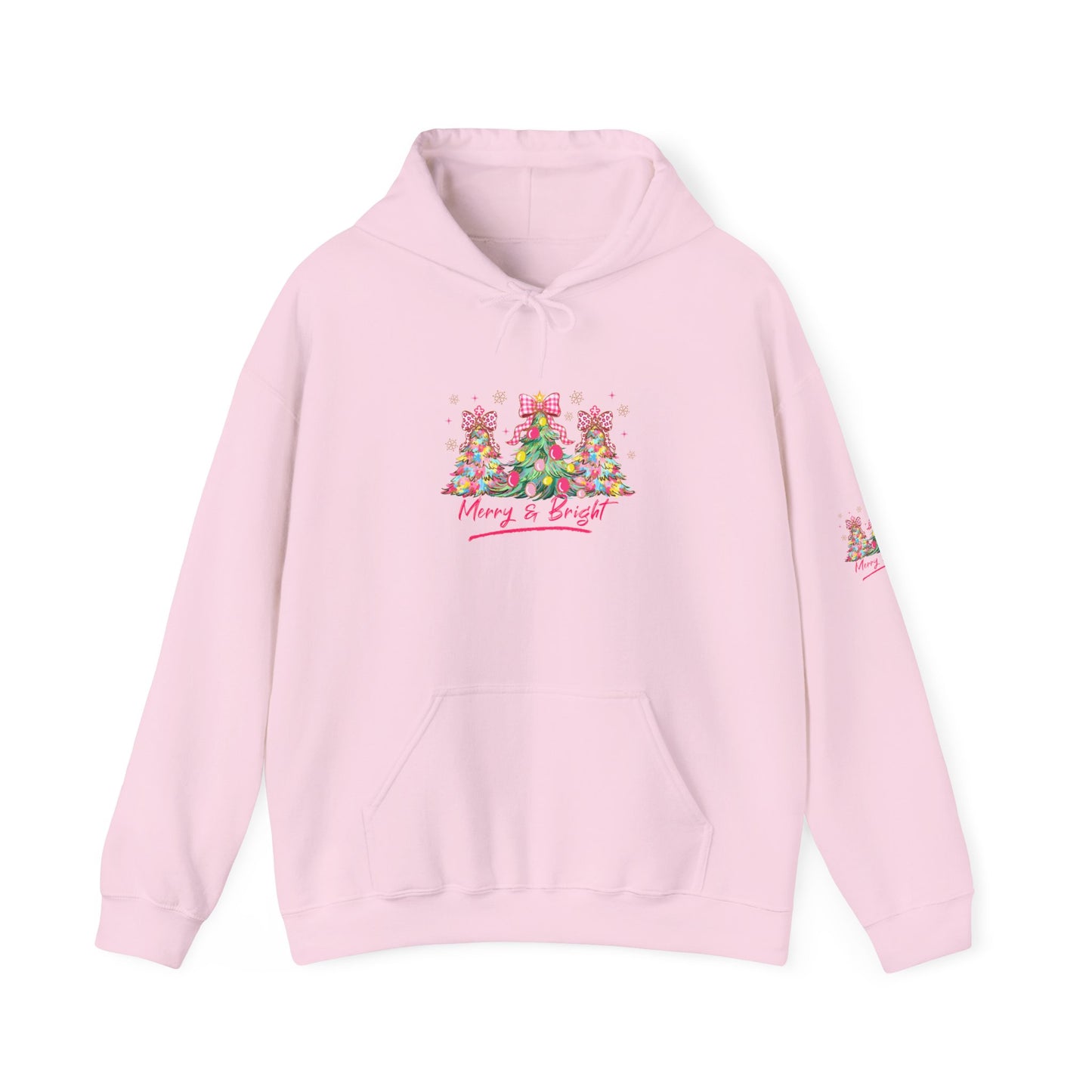 Holiday Cheer Hooded Sweatshirt - Merry & Bright