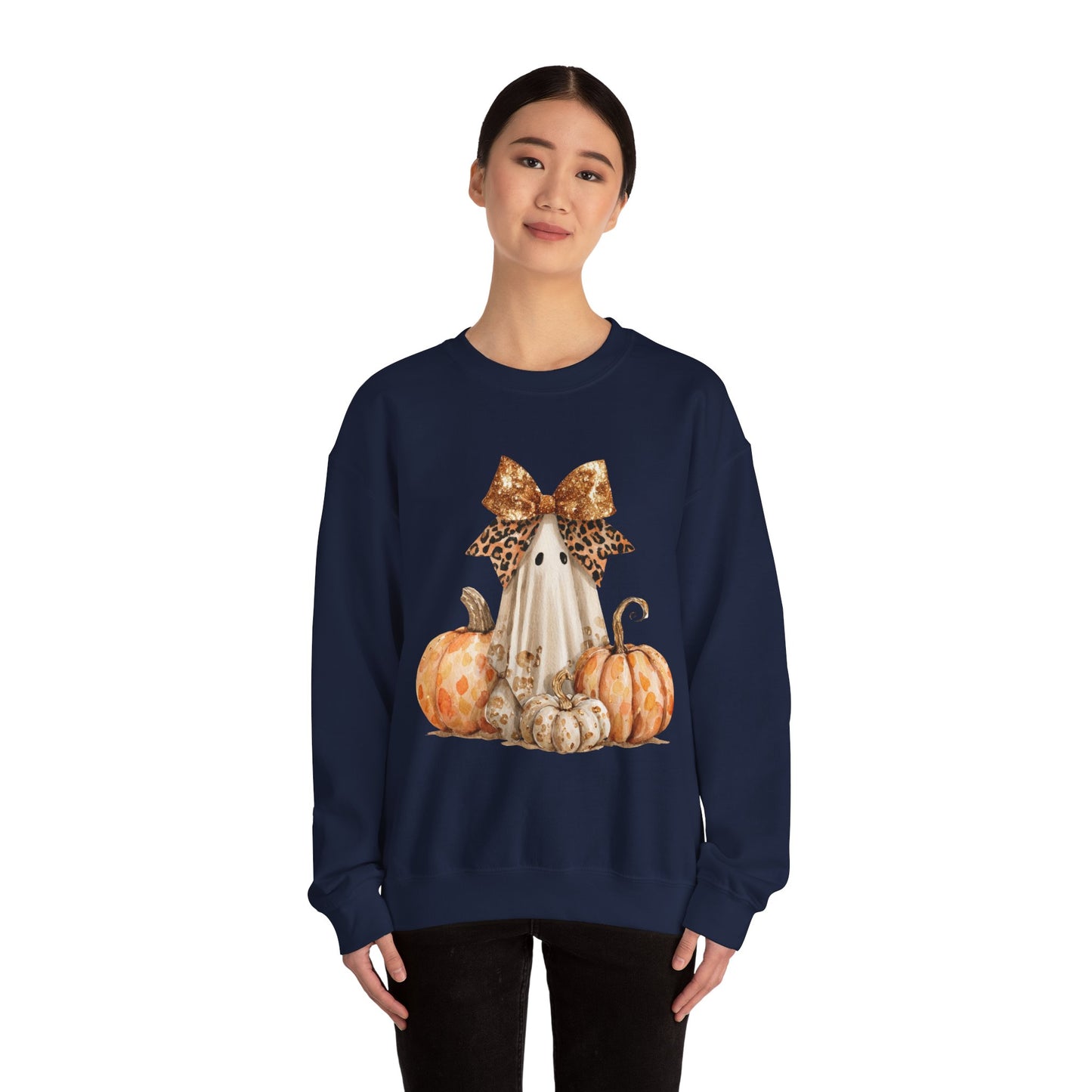 Charming Halloween Ghost Sweatshirt