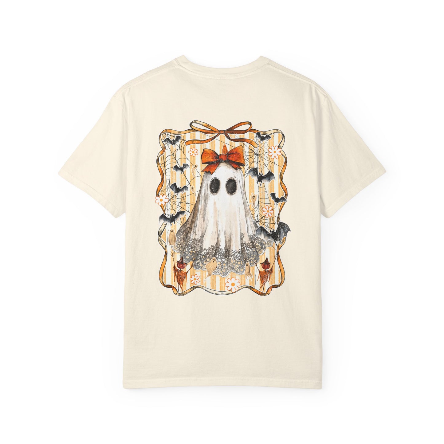 Ghostly Charm Unisex T-Shirt, Halloween Tee