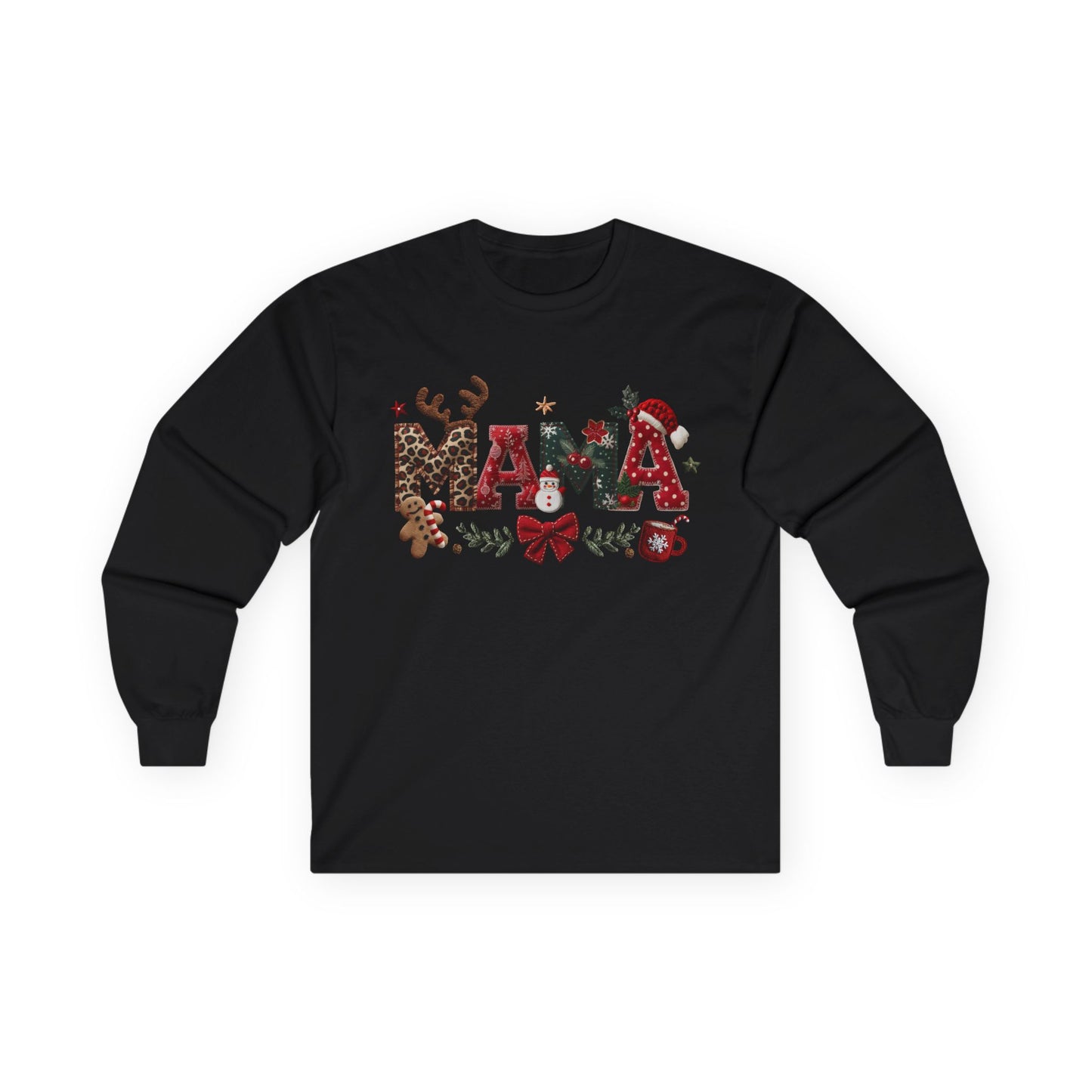 Christmas Mama Long Sleeve Tee