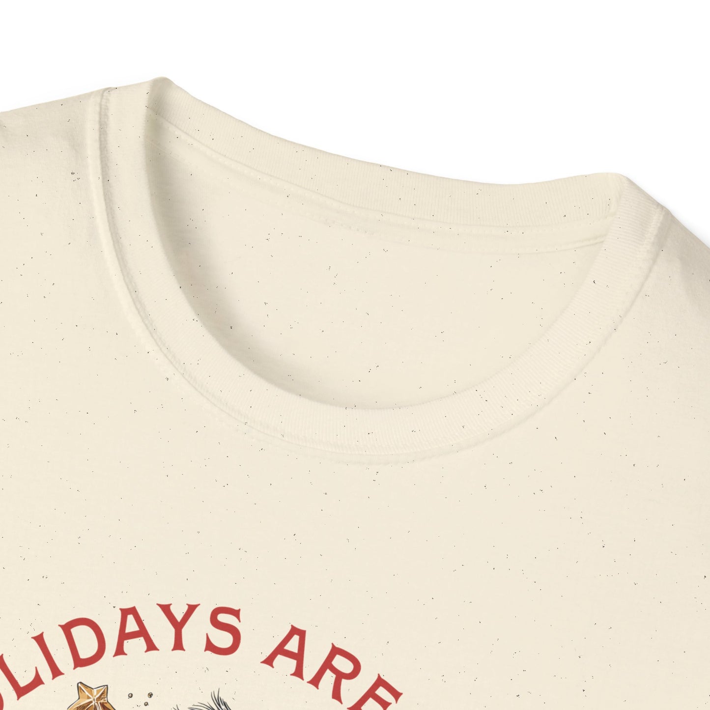 Festive Book Lover's T-Shirt-My Holidays Are Fully Booked Tee