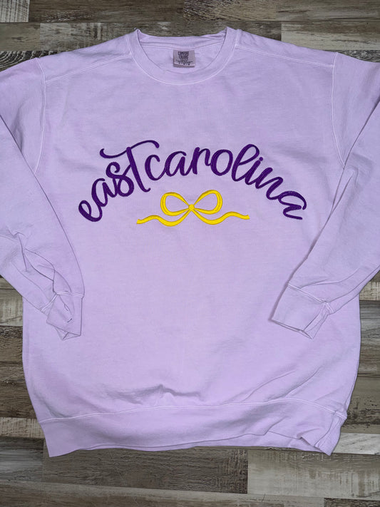 Comfort Colors® Embroidered Crewneck Sweatshirt – East Carolina