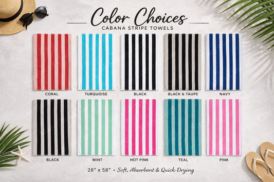Cabana Beach Towels